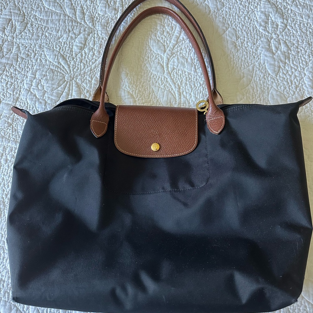 Longchamp Bag (Black) Le Pliage Tote